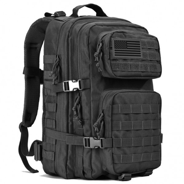 REEBOW GEAR Military Tactical Backpack Large Army 3 Day Assault Pack Molle  Bug Bag Backpacks Rucksacks