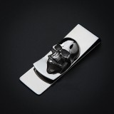 Skull Wallet money clipper billfold