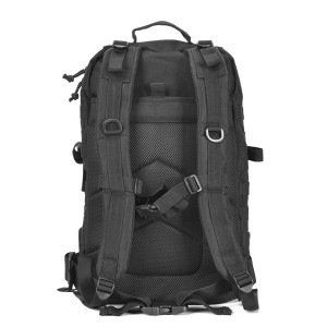 REEBOW GEAR Military Tactical Backpack Large Army 3 Day Assault Pack Molle Bug Bag Backpacks Rucksacks for Outdoor Hiking Camping Trekking Hunting Black